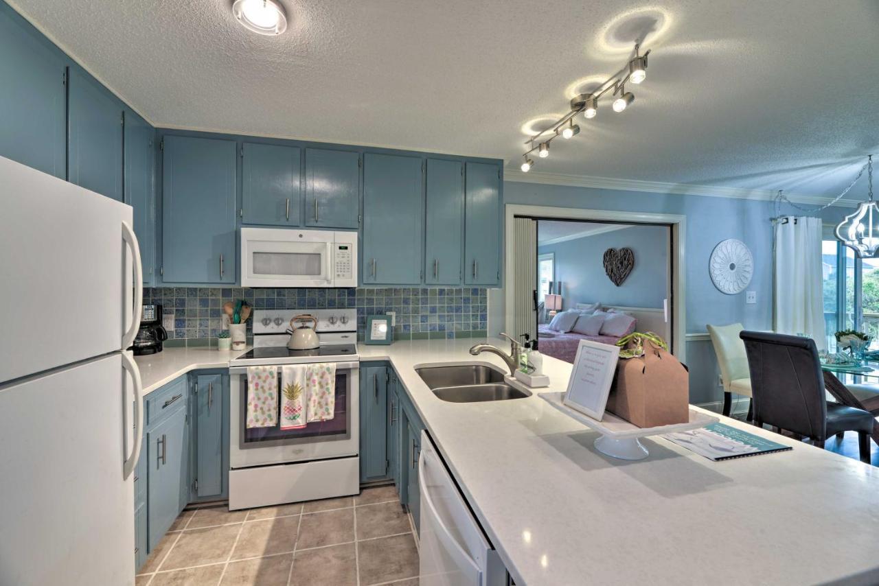 Bright Emerald Isle Condo With Private Beach Access! Luaran gambar