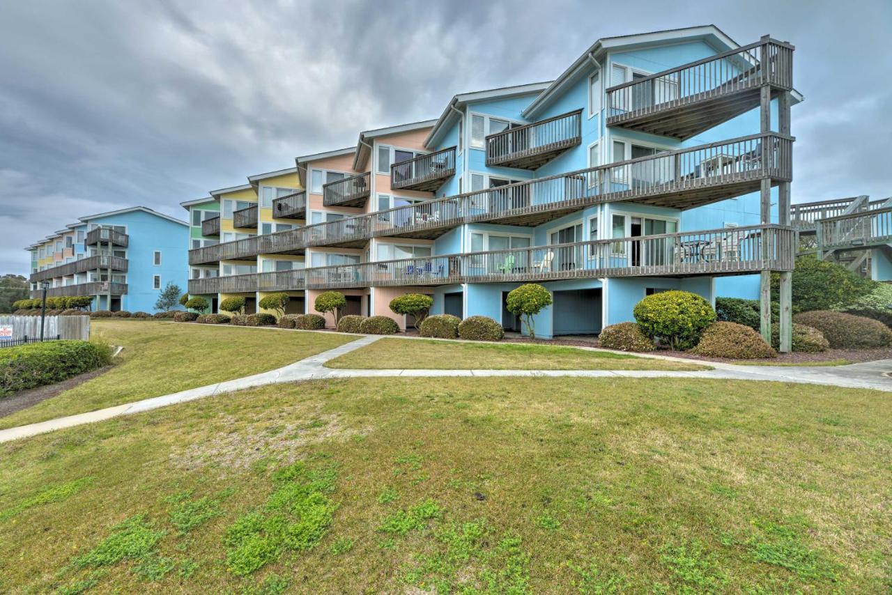Bright Emerald Isle Condo With Private Beach Access! Luaran gambar
