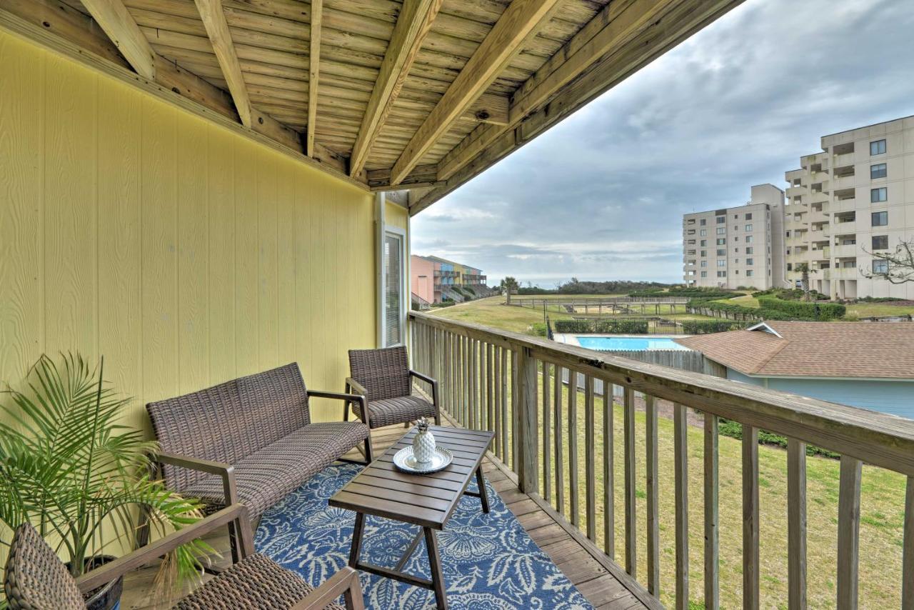 Bright Emerald Isle Condo With Private Beach Access! Luaran gambar