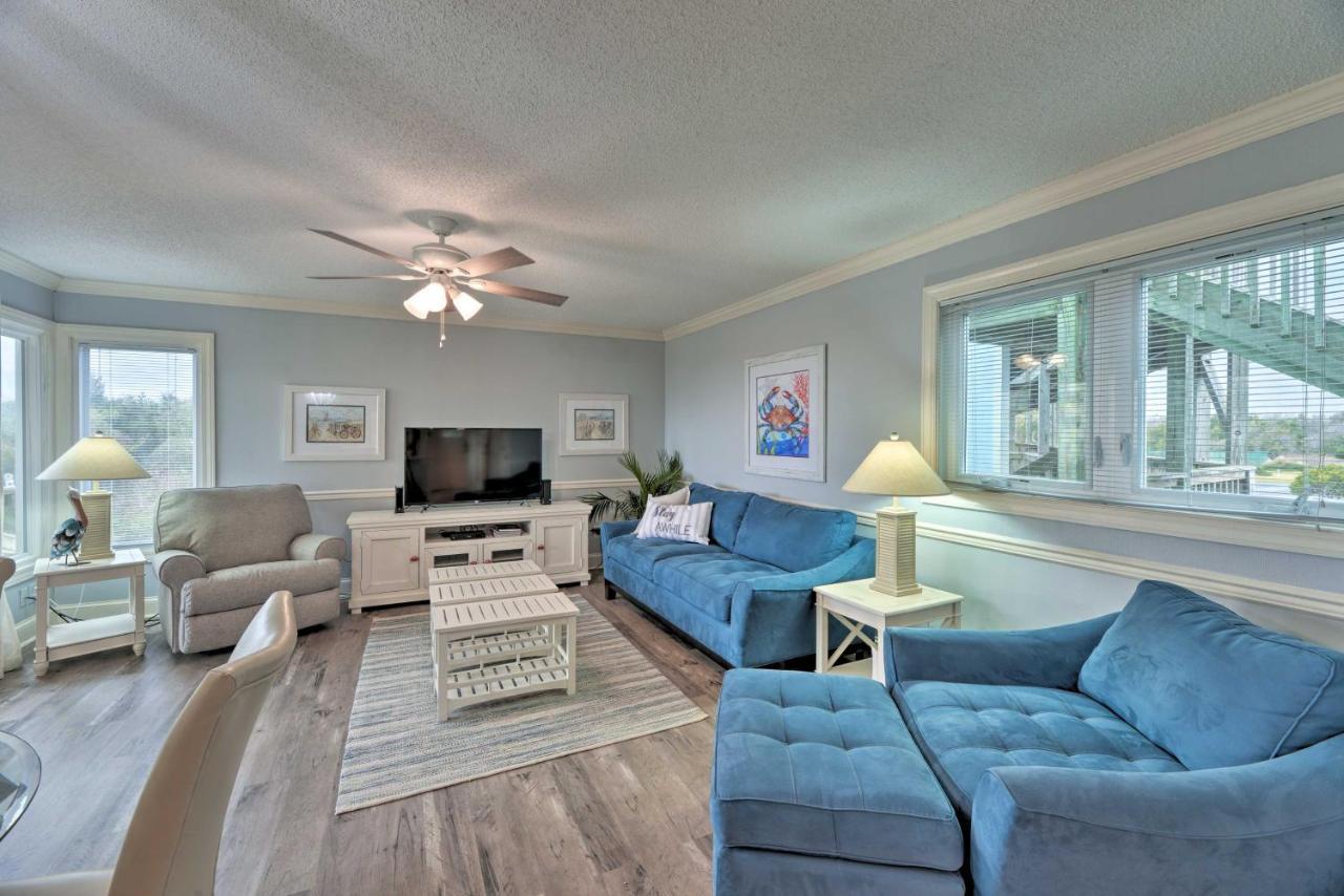 Bright Emerald Isle Condo With Private Beach Access! Luaran gambar