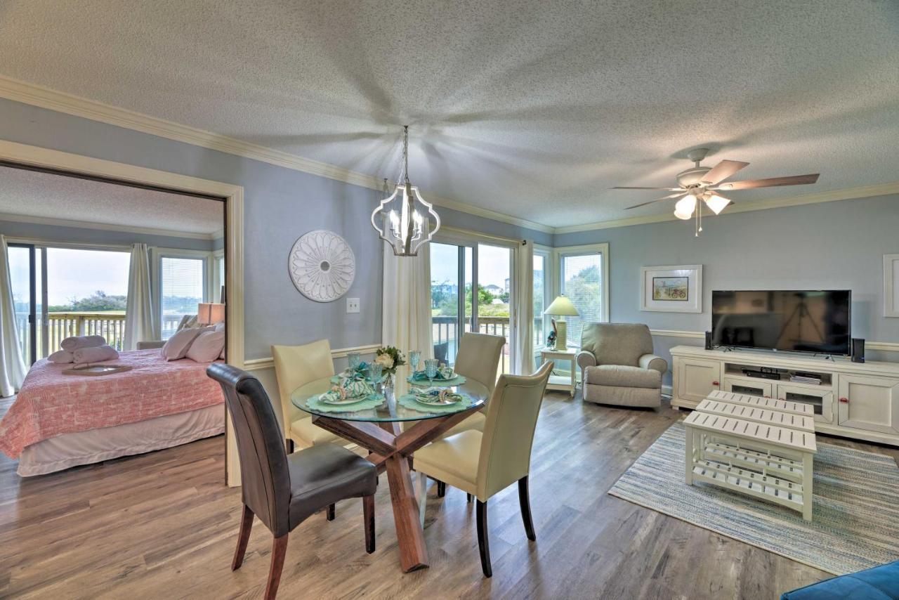 Bright Emerald Isle Condo With Private Beach Access! Luaran gambar
