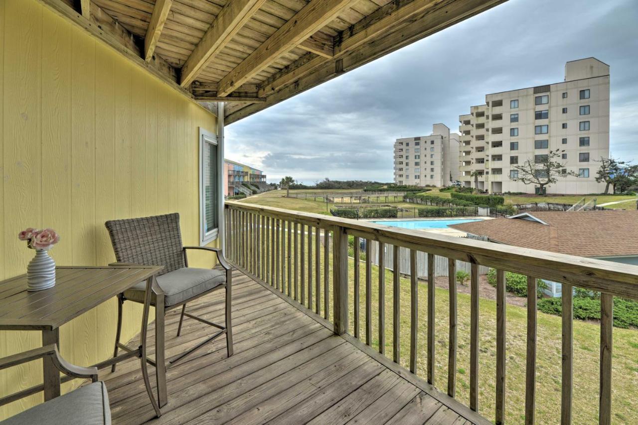 Bright Emerald Isle Condo With Private Beach Access! Luaran gambar