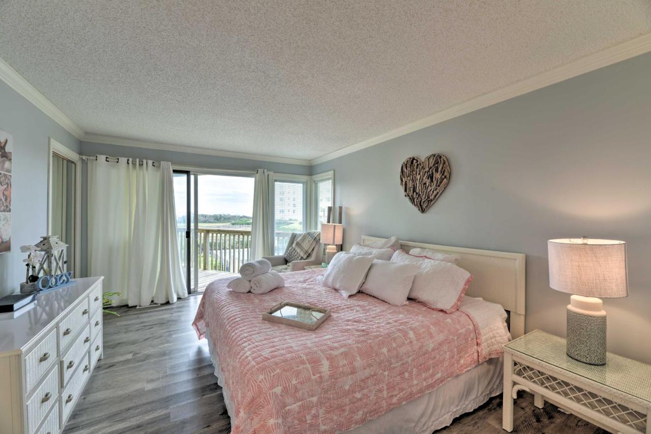 Bright Emerald Isle Condo With Private Beach Access! Luaran gambar