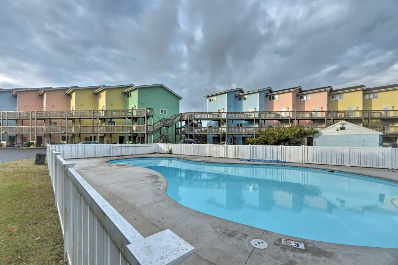 Bright Emerald Isle Condo With Private Beach Access! Luaran gambar